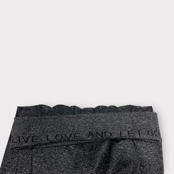 Lululemon Boulevard Bliss Skirt 2 Heather Grey High Waist Mini Black White - Picture 7 of 8